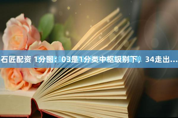 石匠配资 1分图：03是1分类中枢级别下，34走出...