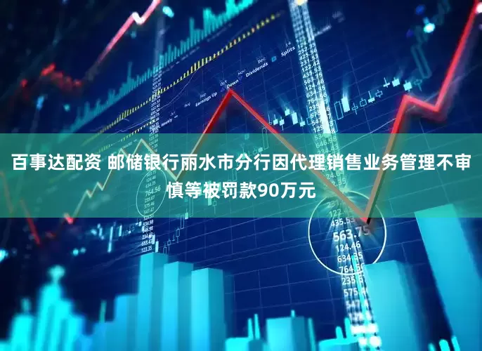 百事达配资 邮储银行丽水市分行因代理销售业务管理不审慎等被罚款90万元