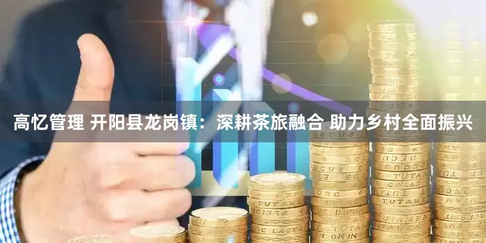 高忆管理 开阳县龙岗镇：深耕茶旅融合 助力乡村全面振兴